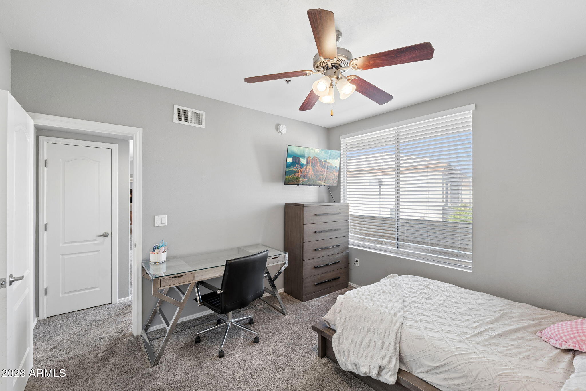 2134 East Broadway Road, Unit 2011 Tempe, AZ 85282 - Photo 12 of 28 Spacious Primary Bedroom