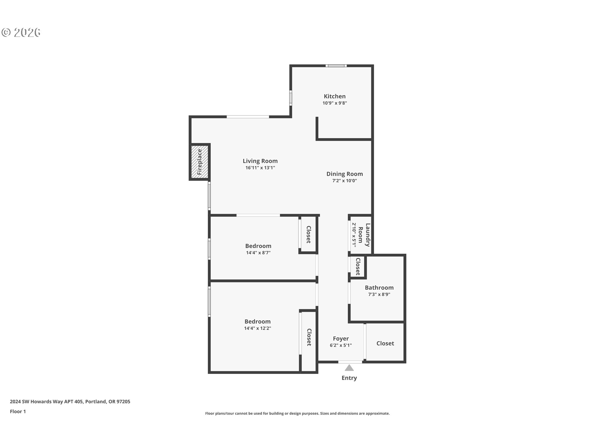2024 Southwest Howards Way, Unit 405 Portland, OR 97201 - Photo 43 of 43