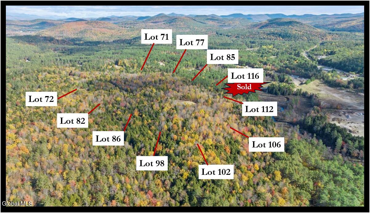 112 Carriage Knoll Road Chestertown, NY 12817 - Photo 2 of 23 Drone CKR Map1 10-27-25