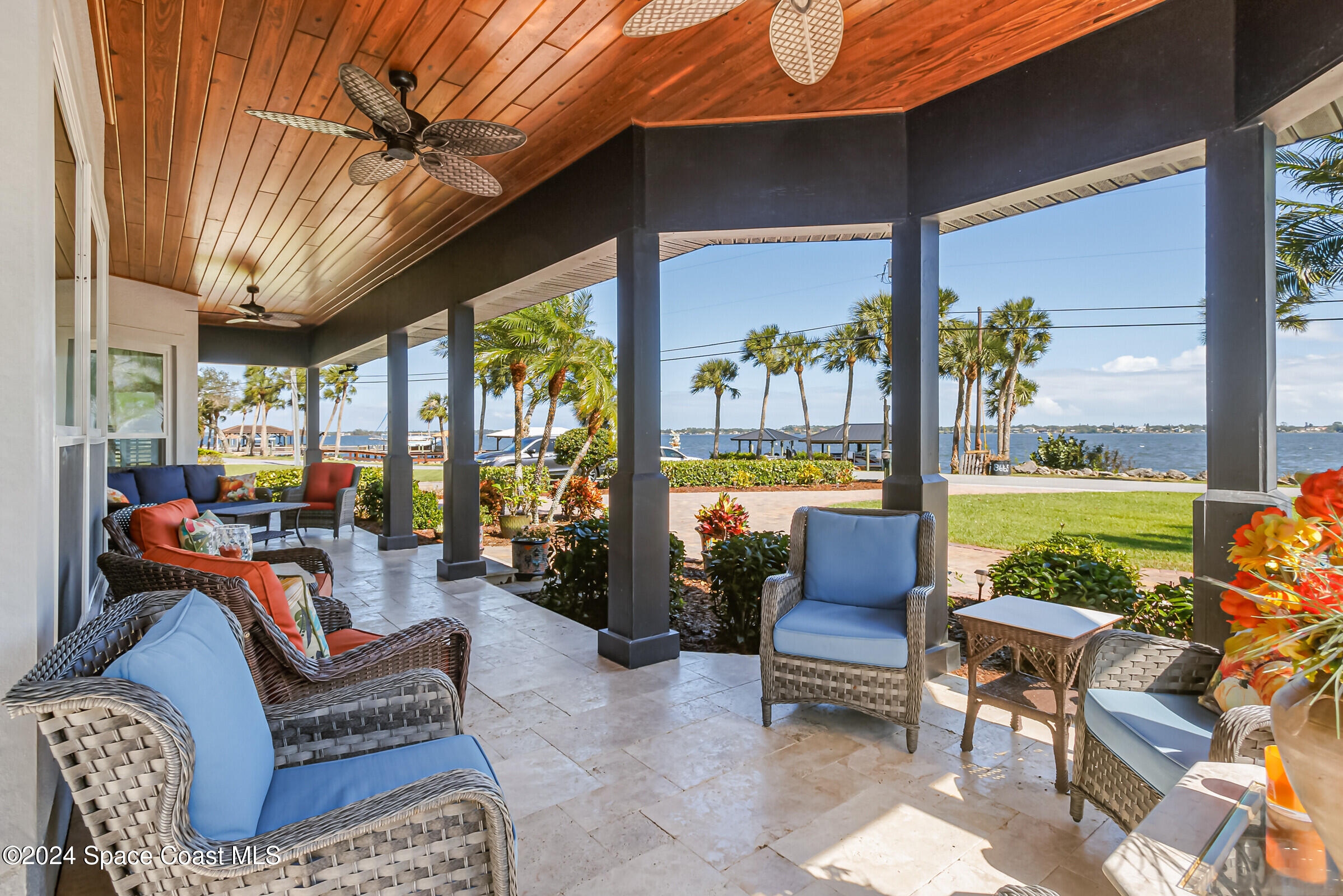 1829 Rockledge Drive Rockledge, FL 32955 - Photo 3 of 53 a outdoor living space with furniture and garden view