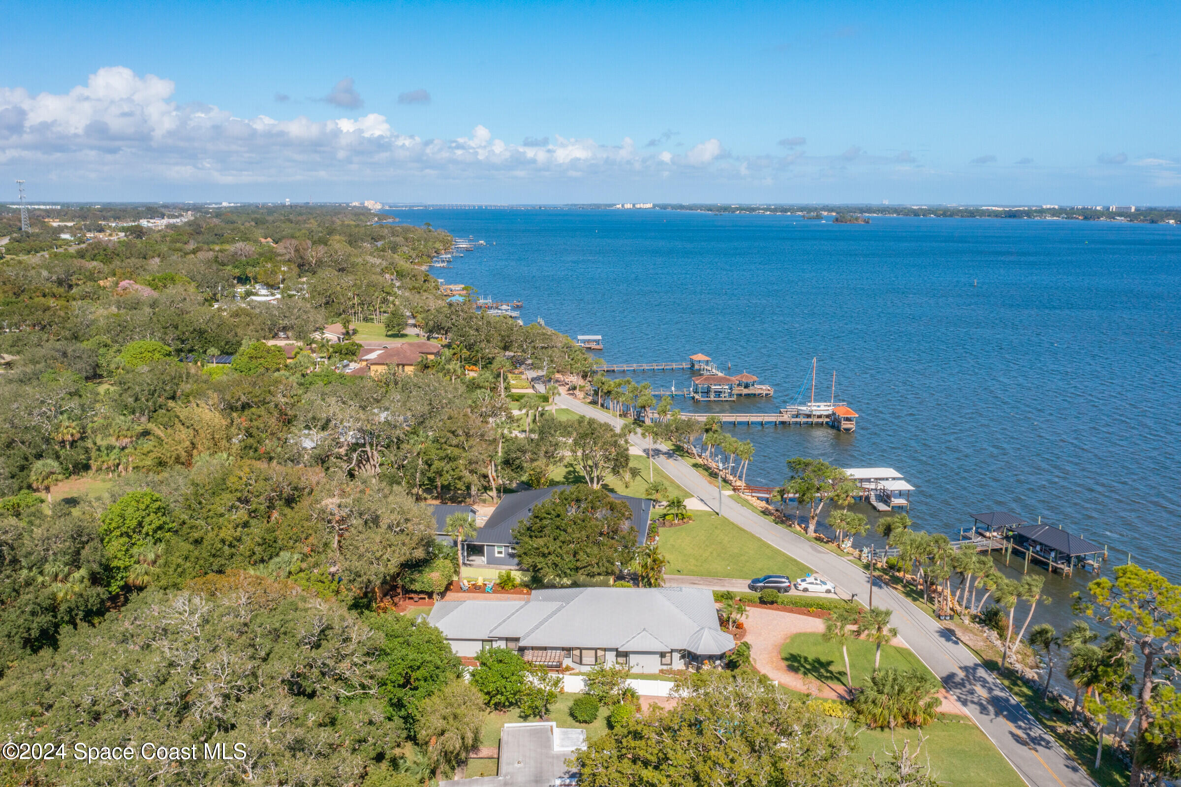 1829 Rockledge Drive Rockledge, FL 32955 - Photo 37 of 53 an aerial view of beach and ocean