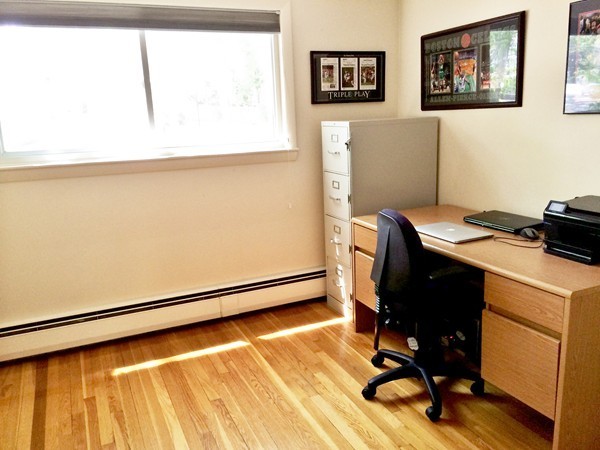36 Edwardel Road Needham, MA 02492 - Photo 12 of 18 a view of workspace with wooden floor
