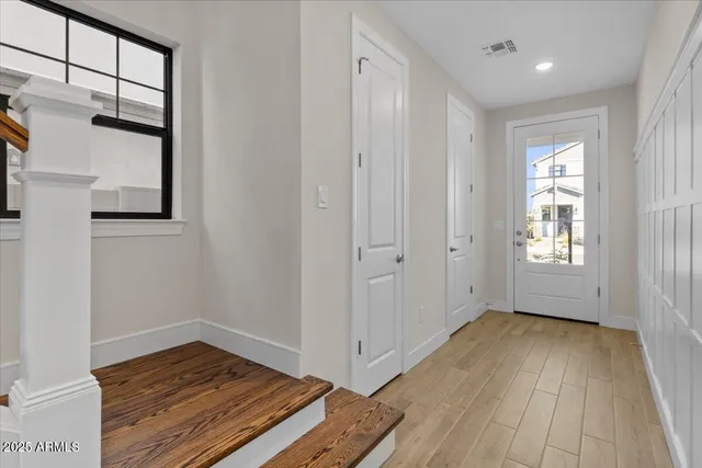 a view of an entryway