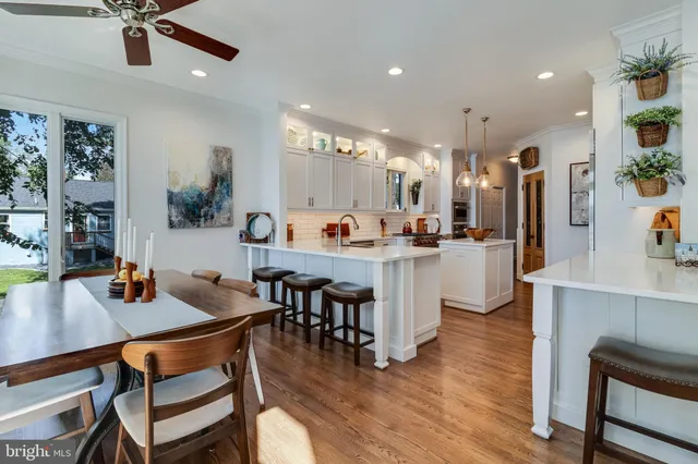 a kitchen with a stove and a microwave