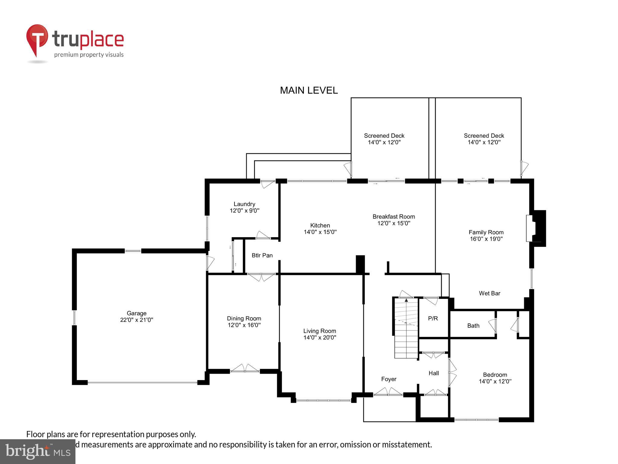 7903 Springer Road Bethesda, MD 20817 - Photo 80 of 83 Main Level Floorplan
