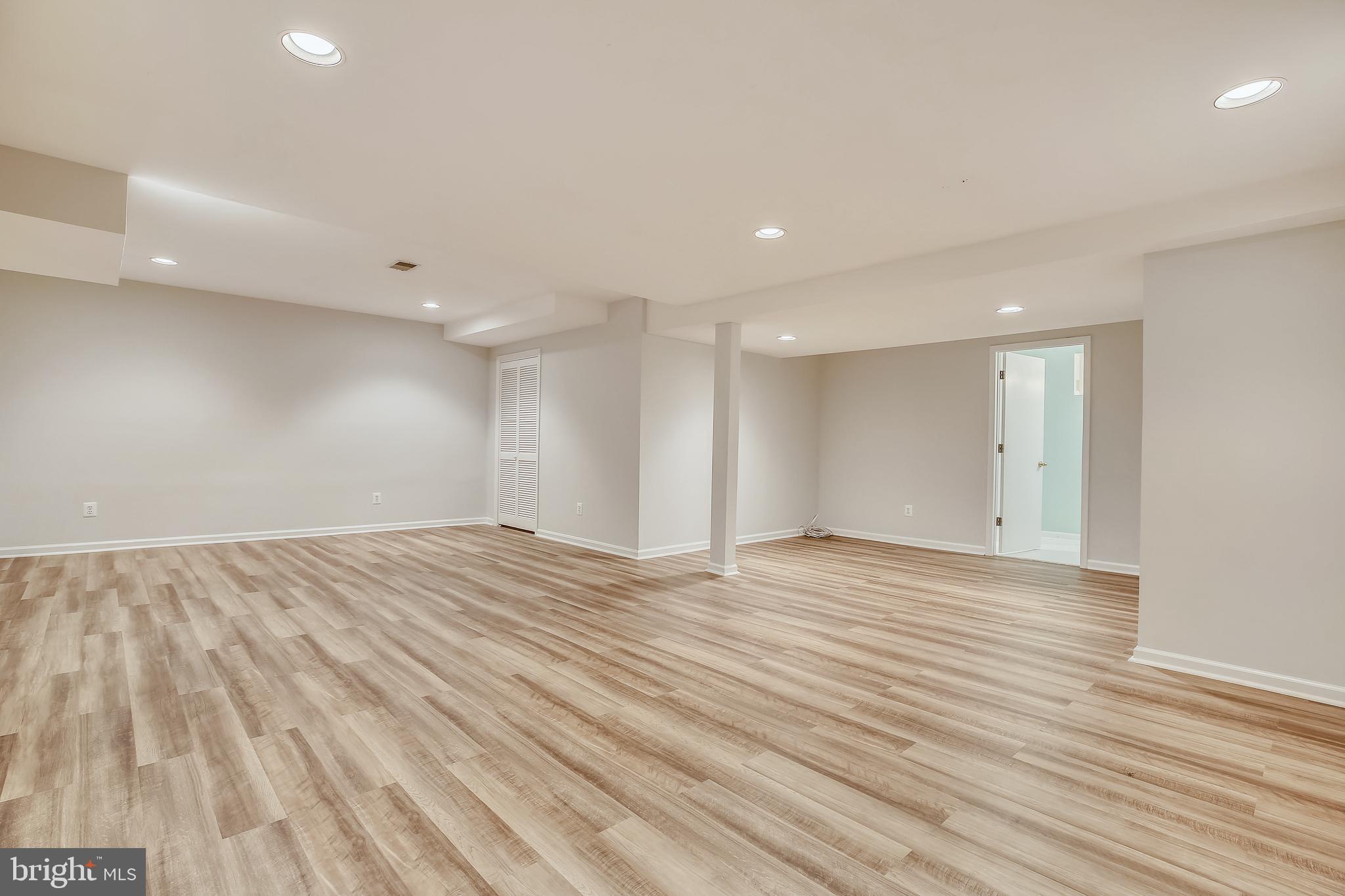 7903 Springer Road Bethesda, MD 20817 - Photo 61 of 83 Huge Rec Room (louvered door--utility)