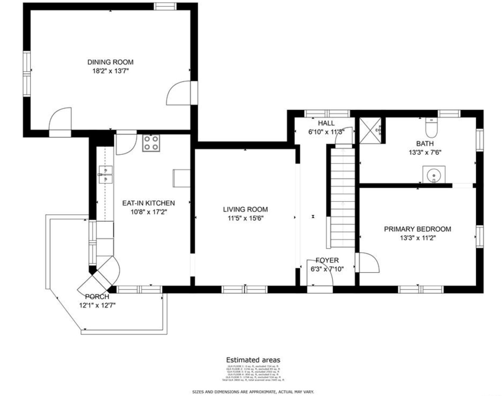 2018 Beaverkill Road Livingston Manor, NY 12758 - Photo 27 of 30 a picture of a floor plan