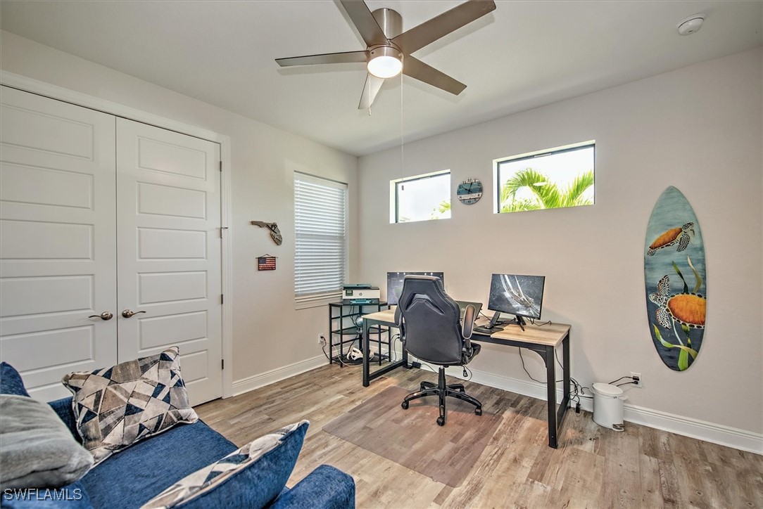 3527 Southwest 4th Lane Cape Coral, FL 33991 - Photo 14 of 18 a workspace with furniture and a window