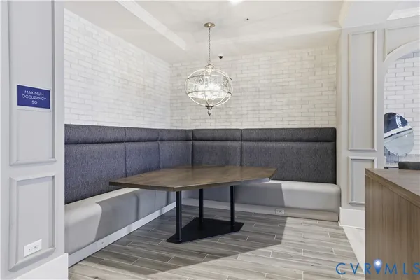 a balcony with furniture and a couch