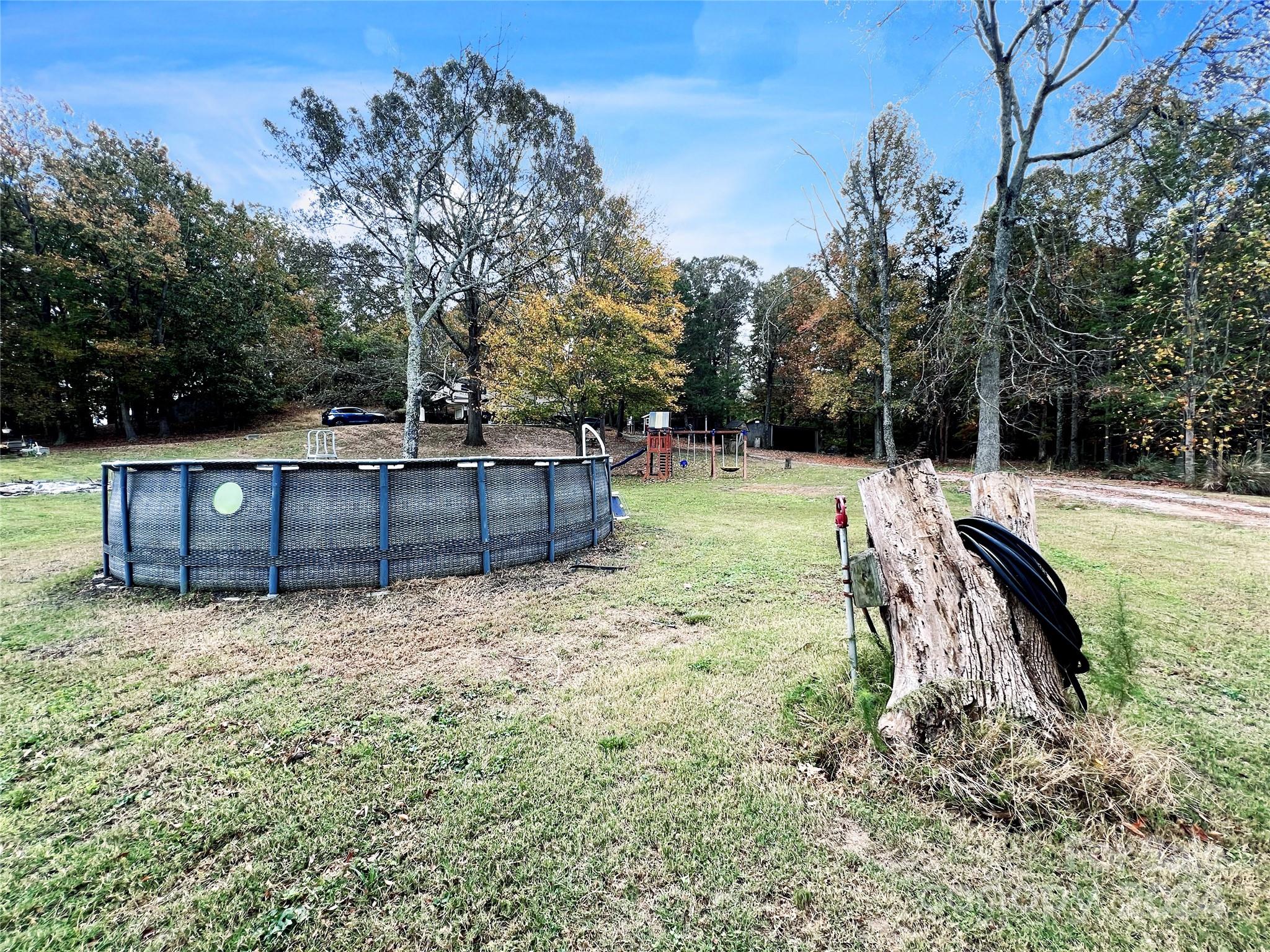 2814 Hart Road Clover, SC 29710 - Photo 24 of 28 a view of a backyard with trees