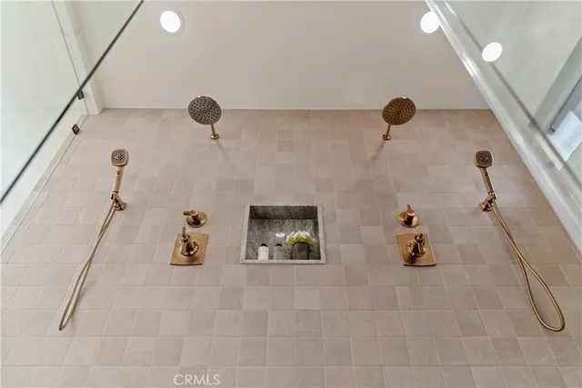 wooden floor in a gallery