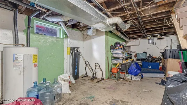 a view of storage and utility room