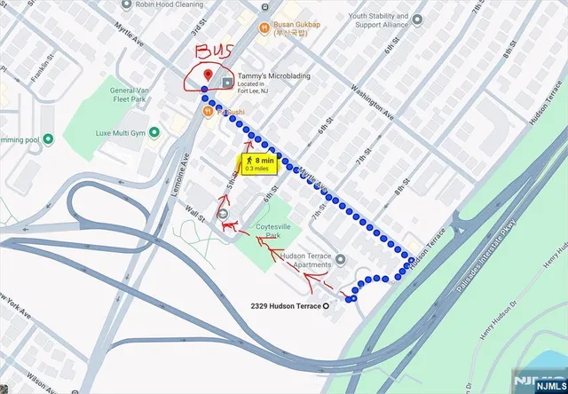 $279,900 | 2329 Hudson Terrace, Unit C3, Fort Lee, NJ 07024
