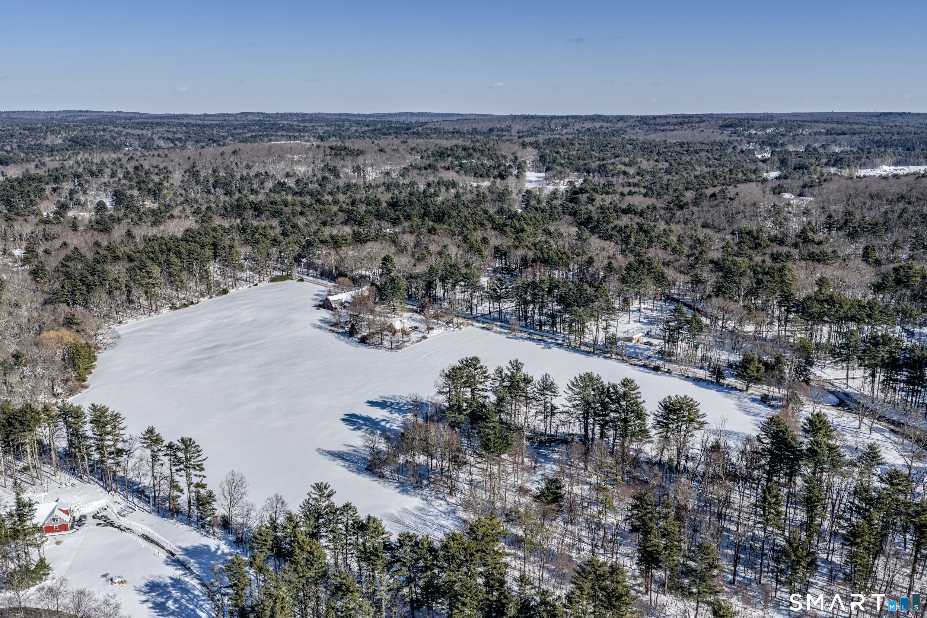 78 East Putnam Road Putnam, CT 06260 - Photo 15 of 26 an aerial view of a house with a yard and lake view