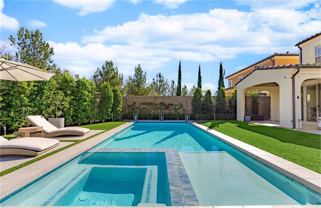 179 Hargrove Irvine, CA 92620 - Photo 24 of 27 a view of outdoor space yard and swimming pool