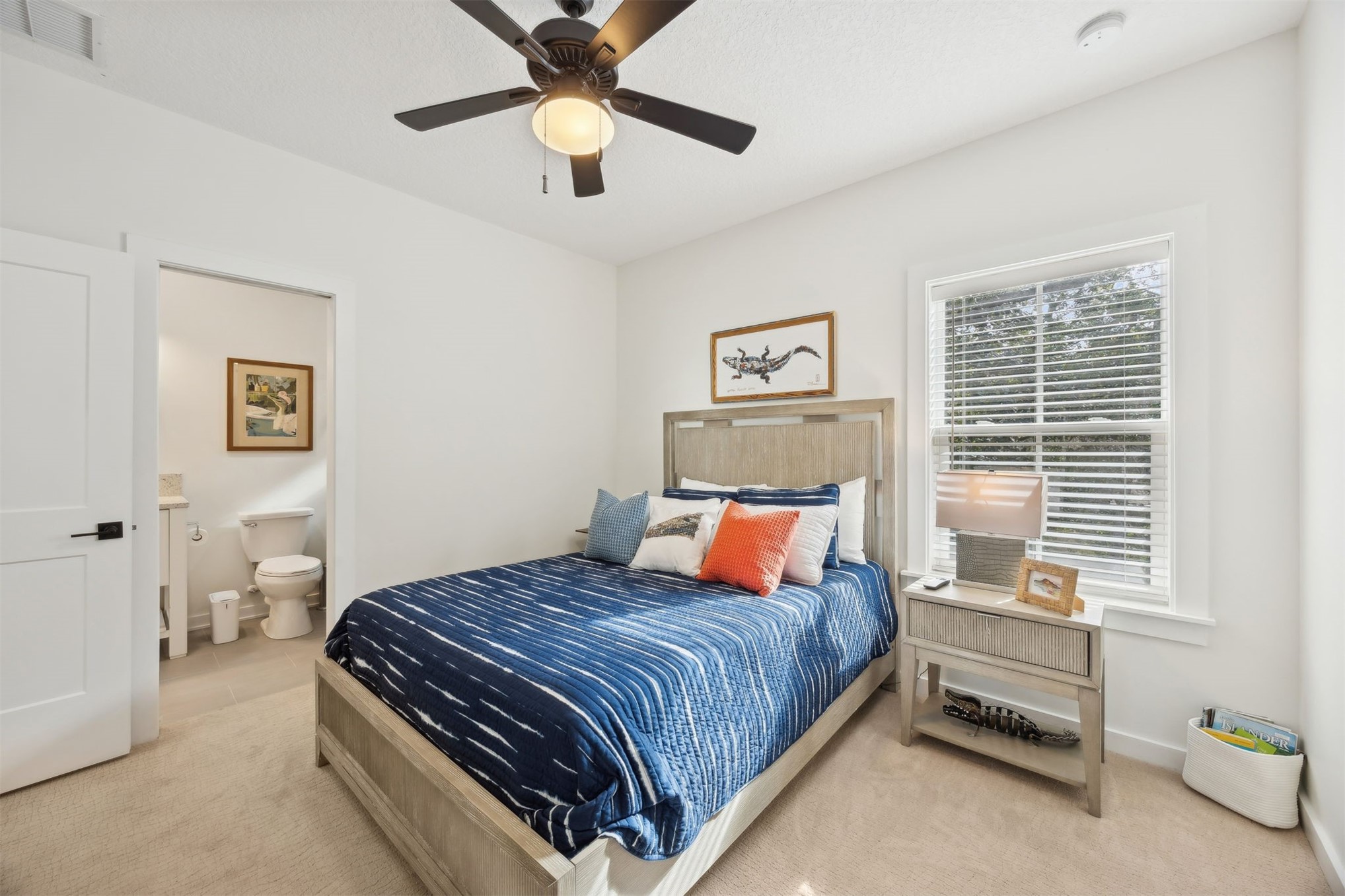 45 Beachwood Road Amelia Island, FL 32034 - Photo 18 of 41 a bedroom with a bed and a window