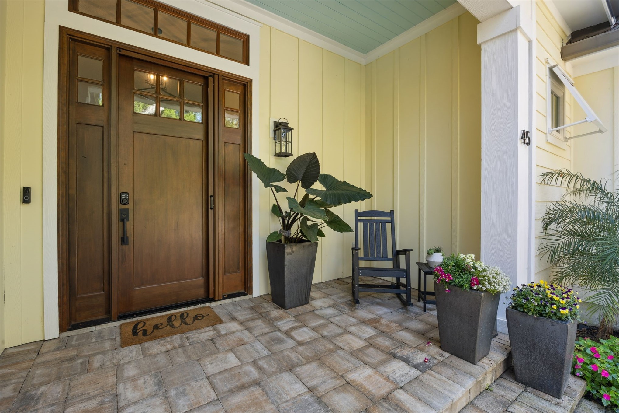45 Beachwood Road Amelia Island, FL 32034 - Photo 2 of 41 a view of a entryway door front of house