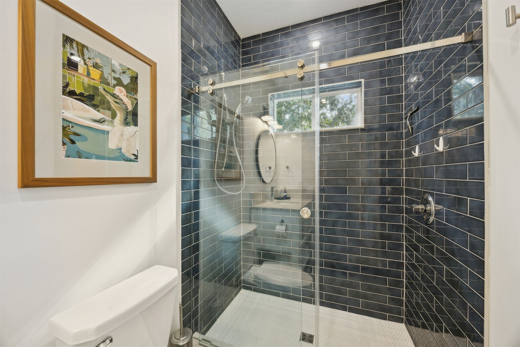 45 Beachwood Road Amelia Island, FL 32034 - Photo 20 of 41 a bathroom with a shower and toilet