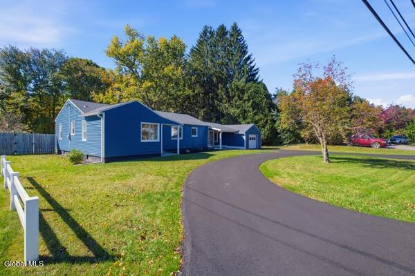 503 Swaggertown Road Schenectady, NY 12302 - Photo 4 of 30 Left side of driveway
