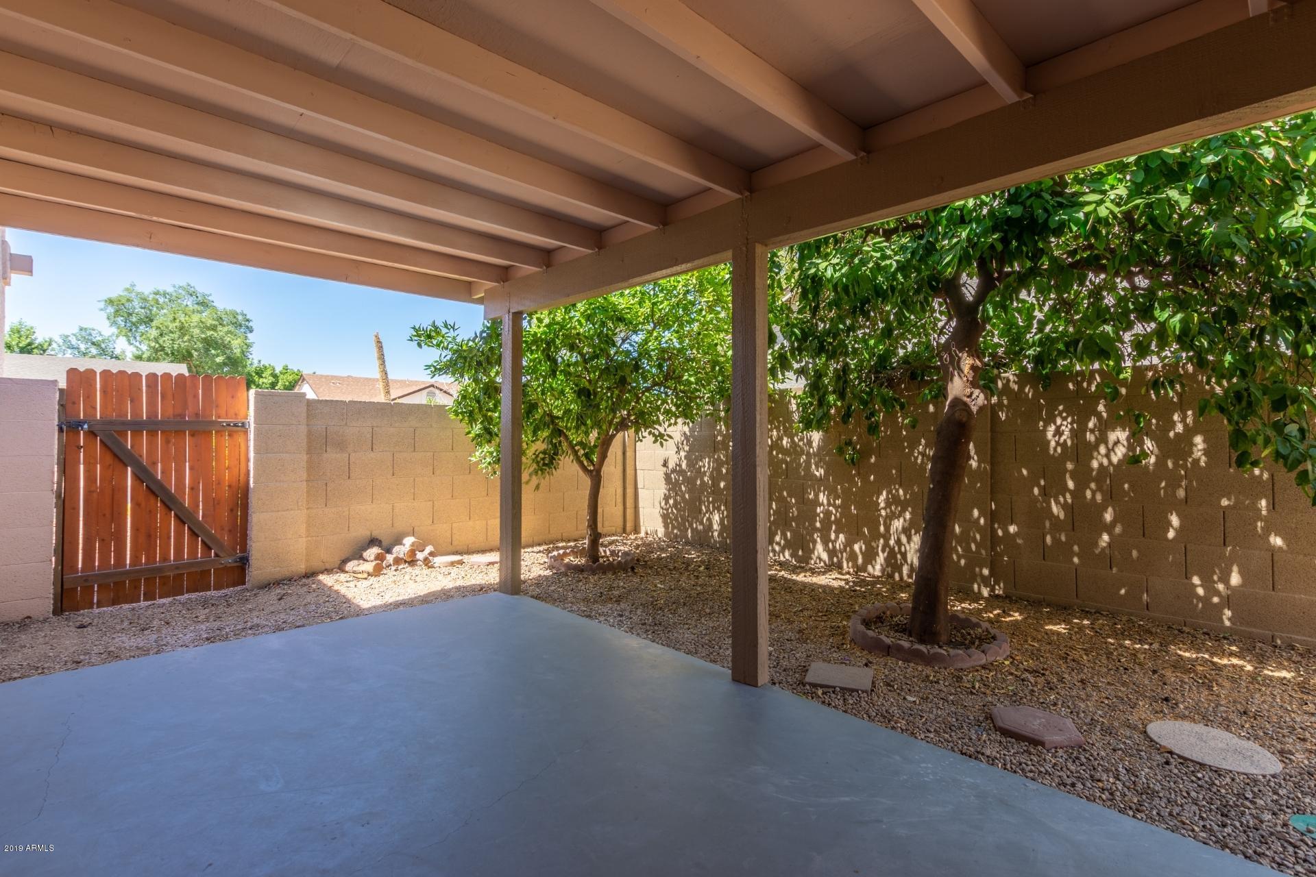 4812 East Gary Street Mesa, AZ 85205 - Photo 37 of 37 a view of a backyard
