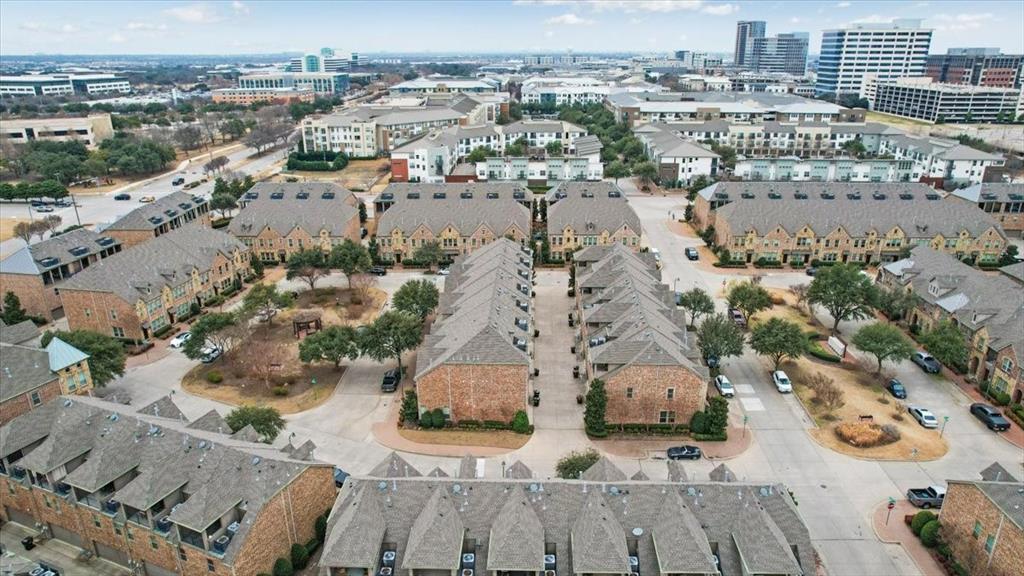 7940 Bishop Road Plano, TX 75024 - Photo 36 of 36 an aerial view of residential houses with outdoor space