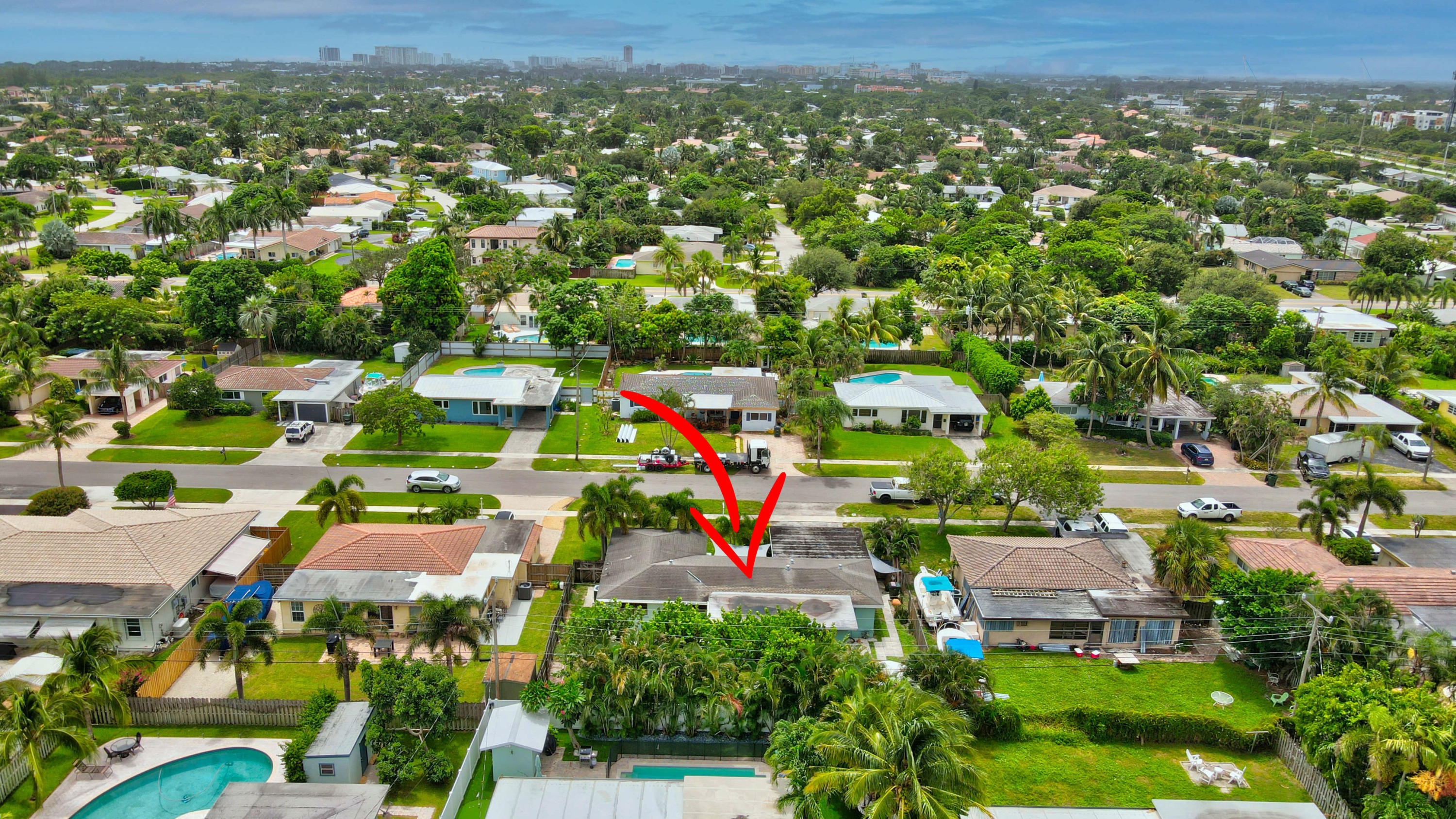 261 Northeast 28th Road Boca Raton, FL 33431 - Photo 33 of 33 Aerial View
