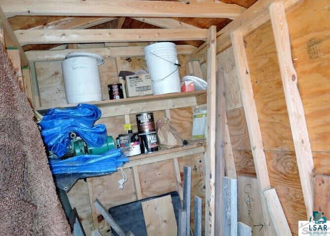 28410 East Altamont Road Mason, WI 54856 - Photo 8 of 24 Inside storage shed