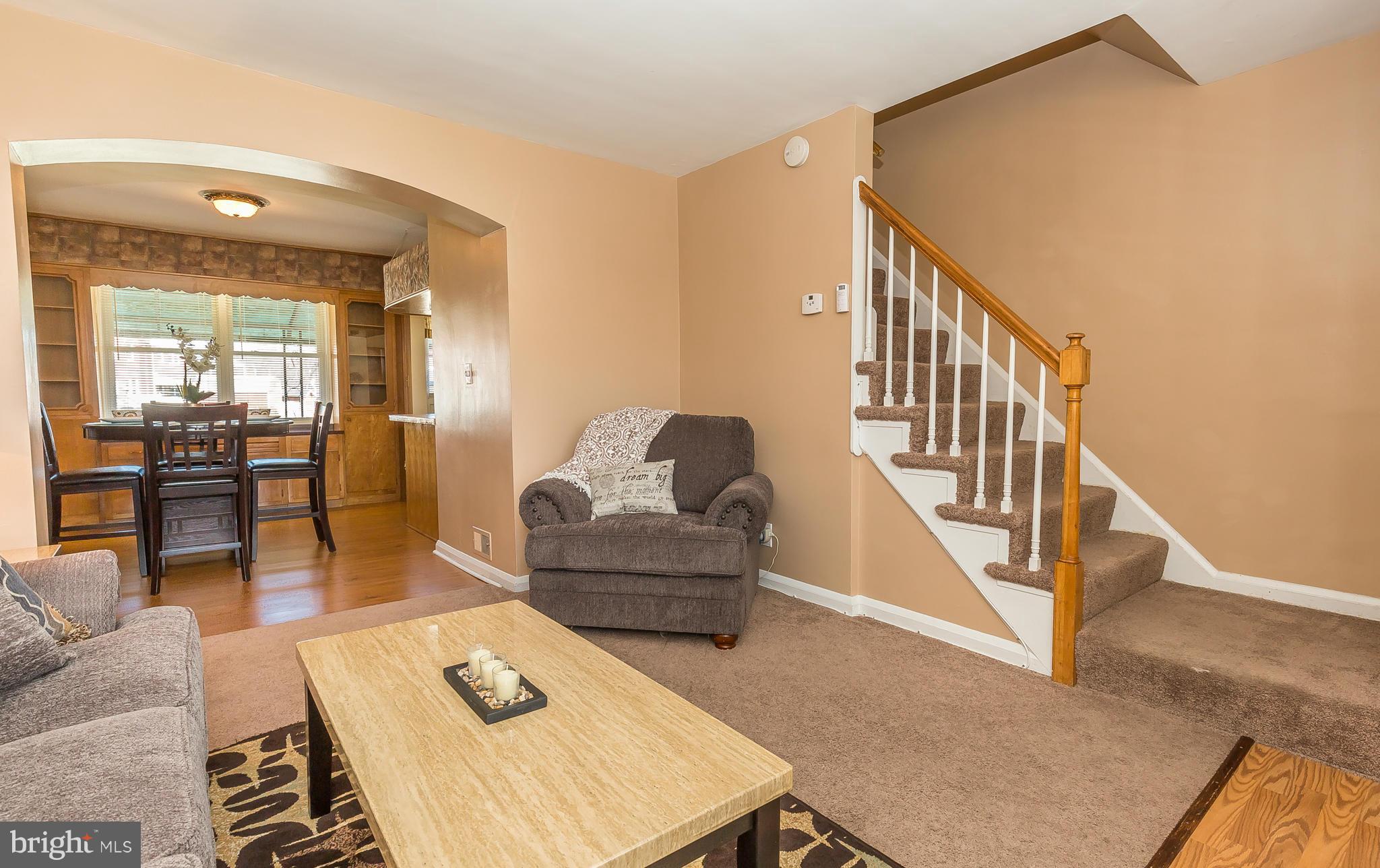 3417 Dunran Road Dundalk, MD 21222 - Photo 5 of 29 a living room with furniture and a wooden floor