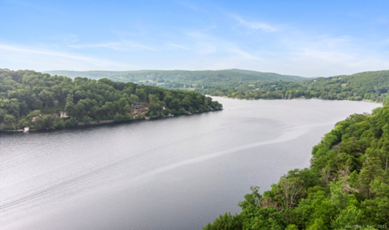 31 A June Road Washington, CT 06777 - Photo 15 of 25 Photograph taken directly above the land at 31 June Road, looking north across Lake Waramaug.