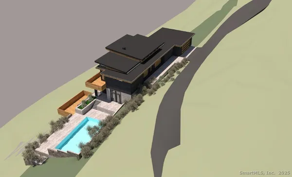 a front view of a house with porch