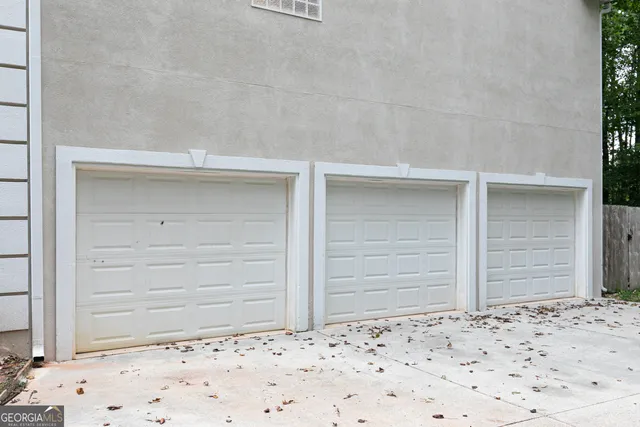 front view of a wooden door