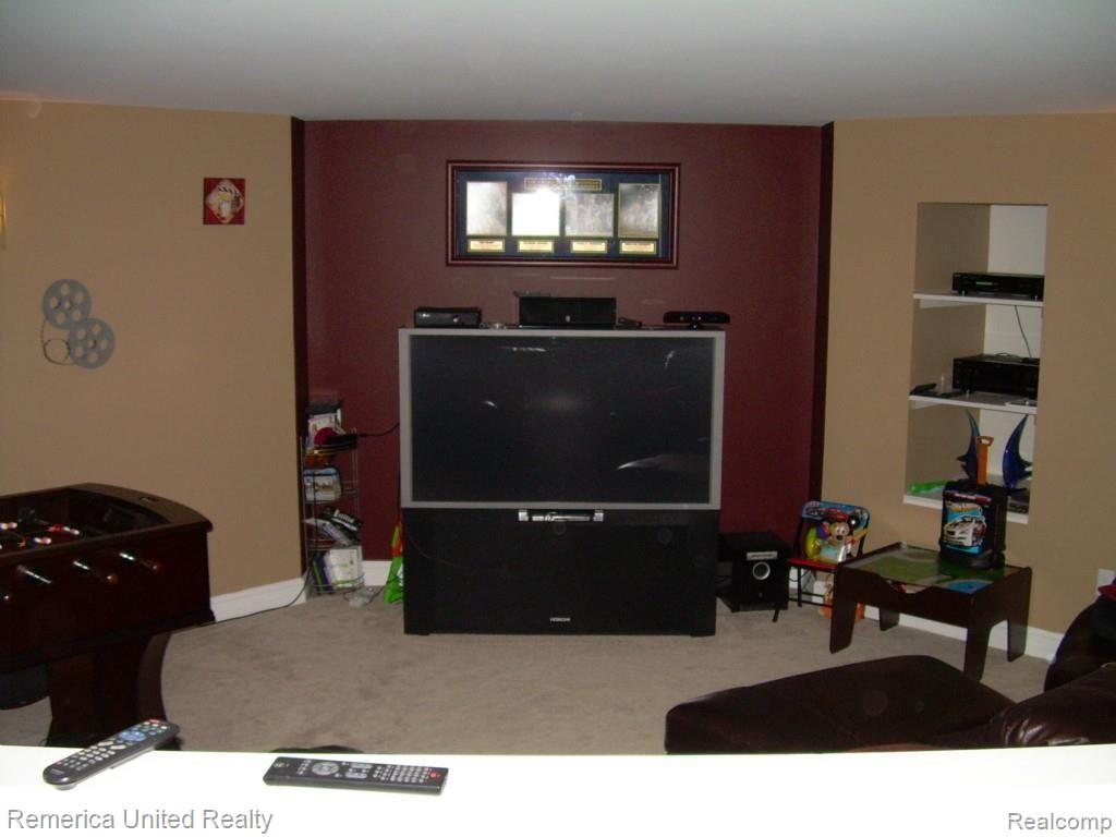 3467 East Commerce Road Commerce Township, MI 48382 - Photo 35 of 36 Lower Level Theater Room