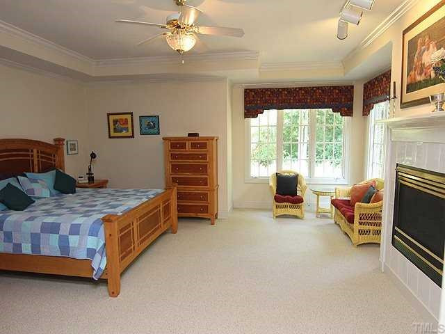 3824 White Chapel Way Raleigh, NC 27615 - Photo 12 of 25 First floor Master Bedroom! Enjoy this beautiful, large, master bedroom with a fireplace! Master Bedroom