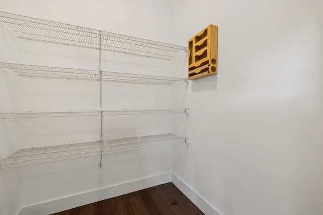a view of walk in closet