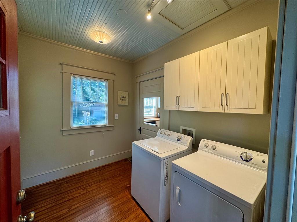 2482 Maple Street East Point, GA 30344 - Photo 18 of 39 a utility room with dryer and washer