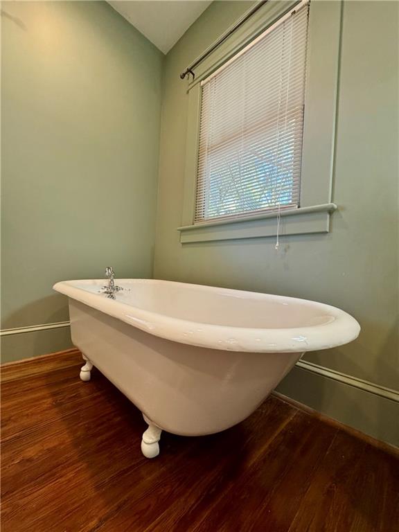 2482 Maple Street East Point, GA 30344 - Photo 25 of 39 a bathroom with a sink and mirror