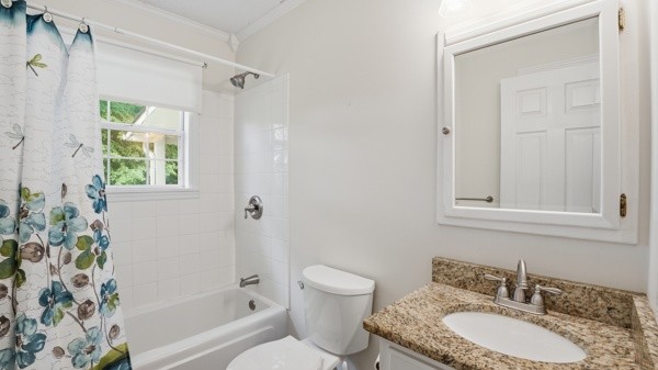 91 Golden Road Lynchburg, TN 37352 - Photo 17 of 24 a bathroom with a granite countertop sink toilet and shower