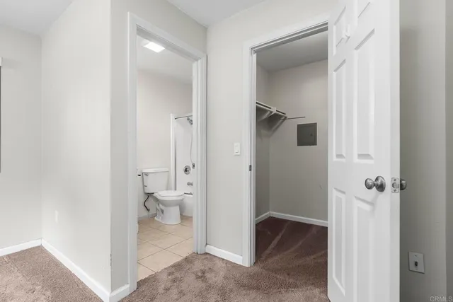 a view of bathroom with a toilet sink and a toilet