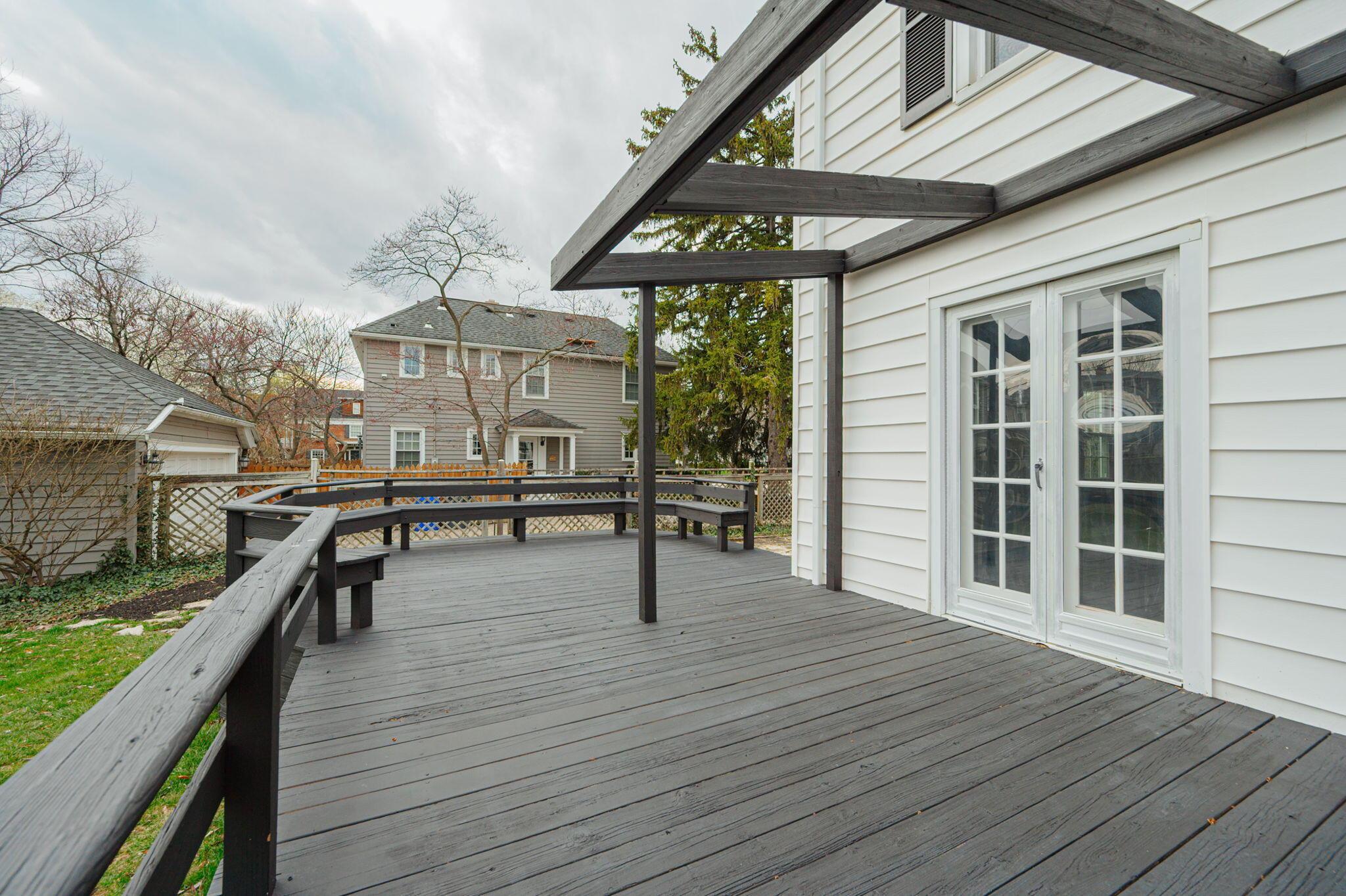 1881 Stanford Road Columbus, OH 43212 - Photo 35 of 37 Large deck for entertaining