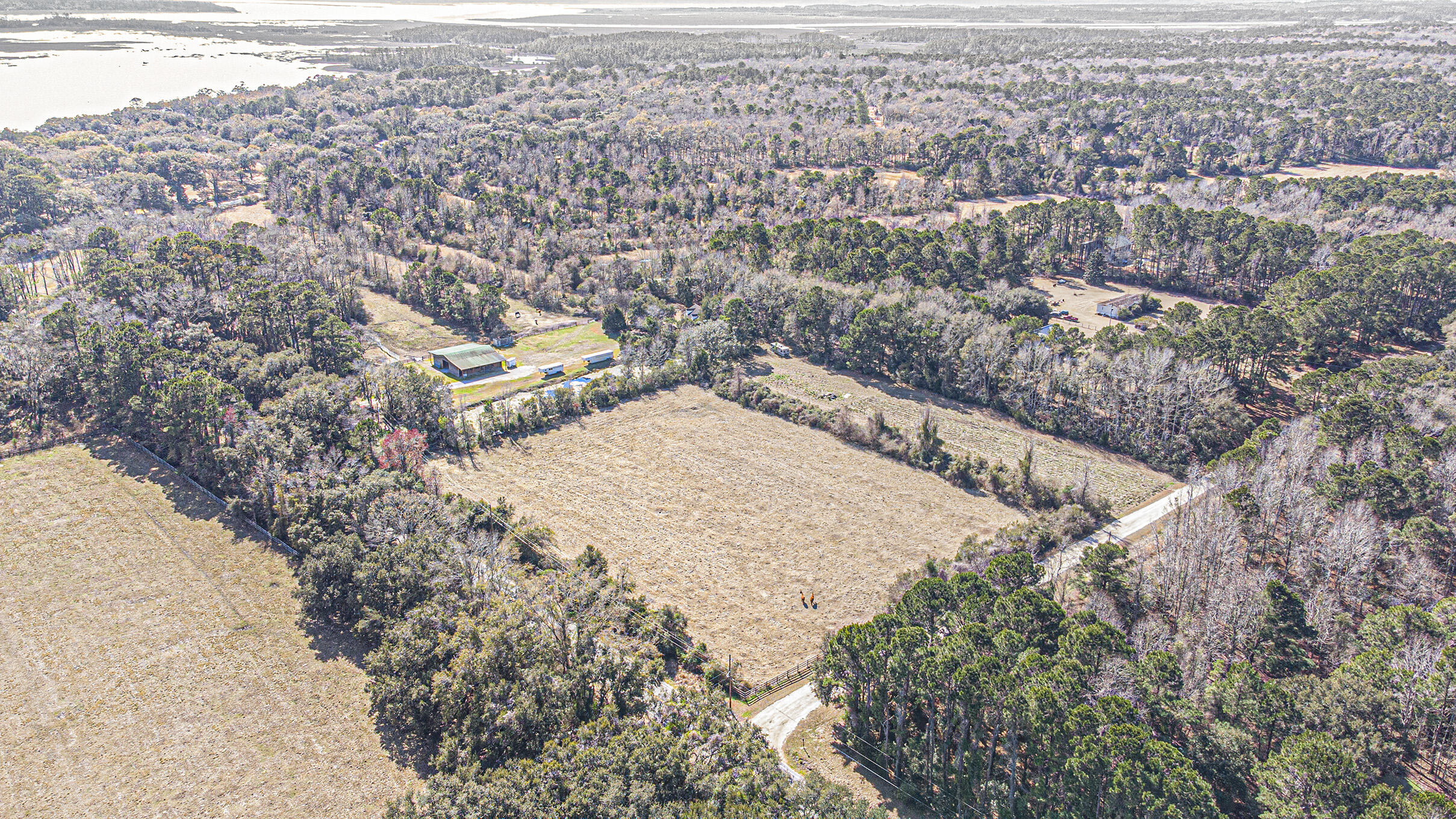 4267 Quigley Road Meggett, SC 29449 - Photo 33 of 37 Aerial 4 Corner