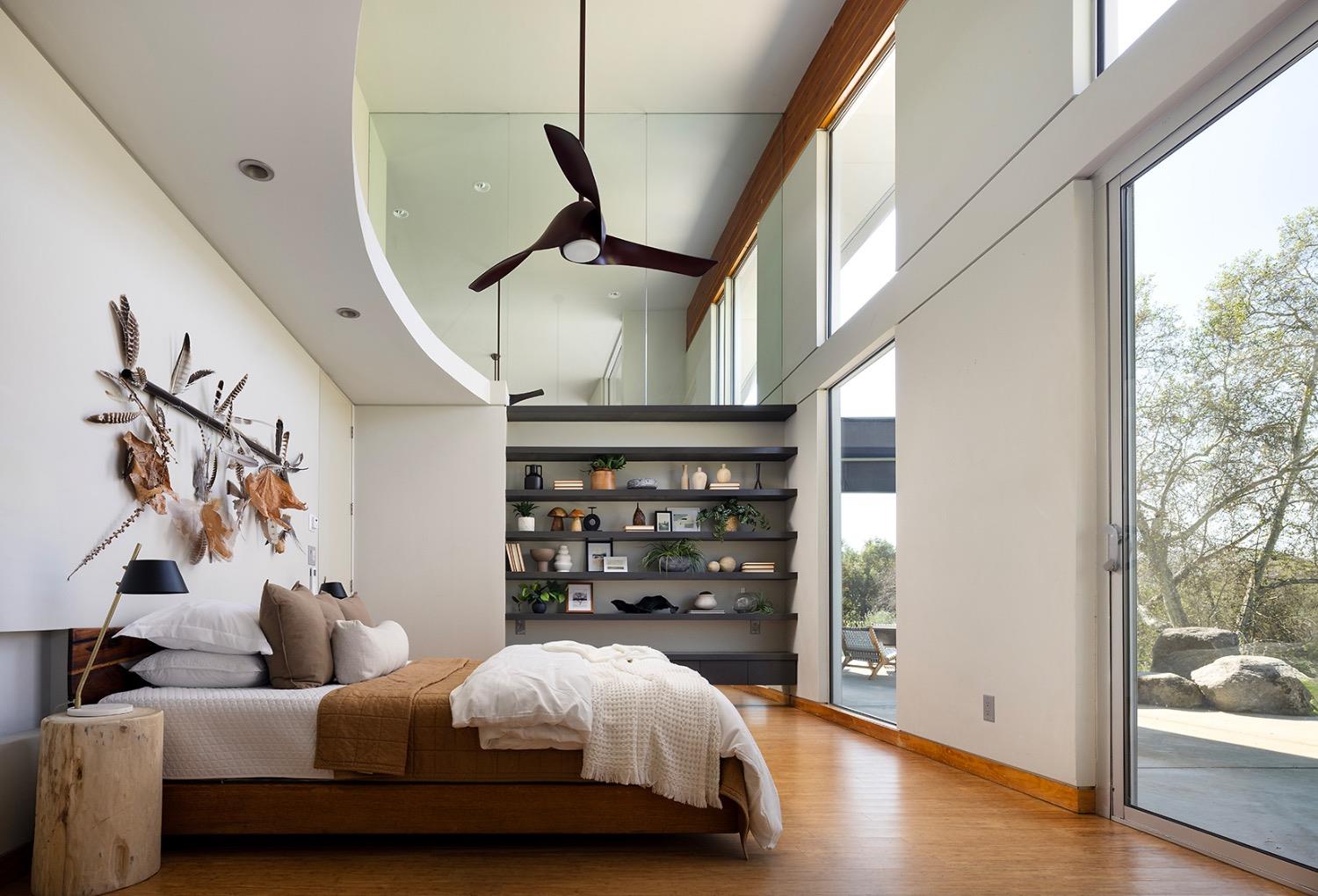 26210 Elwood Road Sanger, CA 93657 - Photo 17 of 36 a bedroom with furniture and a window