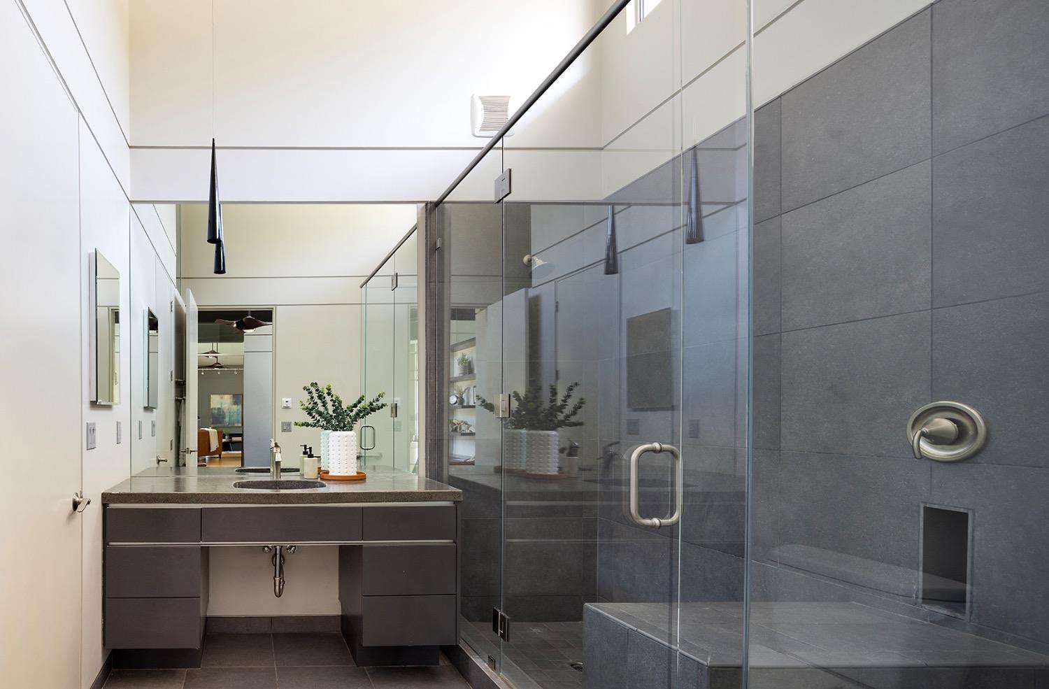 26210 Elwood Road Sanger, CA 93657 - Photo 20 of 36 a bathroom with a sink and mirror