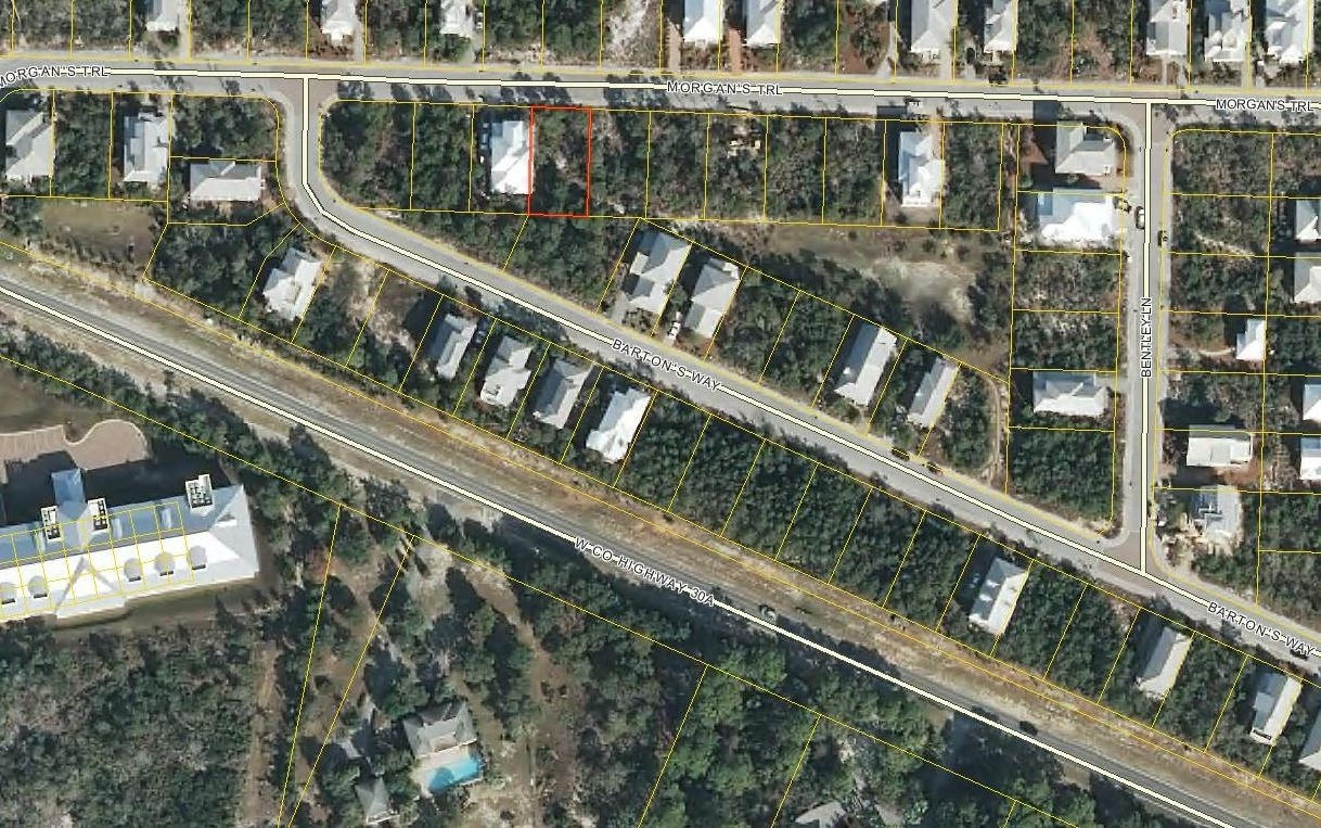 92 Morgans Trail Santa Rosa Beach, FL 32459 - Photo 7 of 7 Lot 92 Map (Outlined)