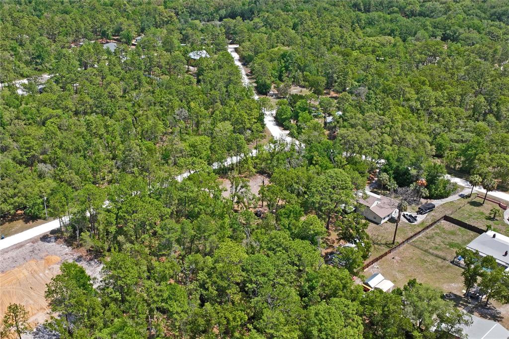 0 Yellowstone Avenue Weeki Wachee, FL 34614 - Photo 11 of 18 a view of a house with a lush green forest