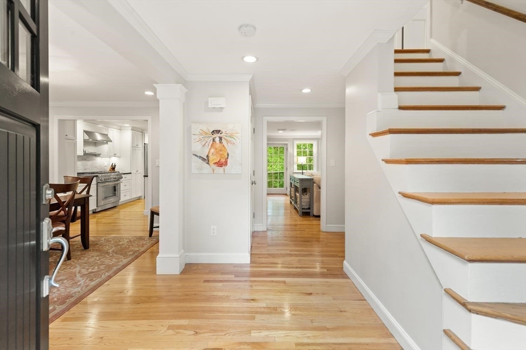105 Thornberry Road Winchester, MA 01890 - Photo 2 of 35 a view of a living room and entry way
