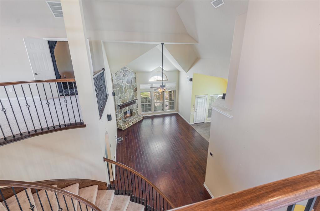 1325 Bateman Lane Celina, TX 75009 - Photo 24 of 39 a view of entryway and hall with wooden floor
