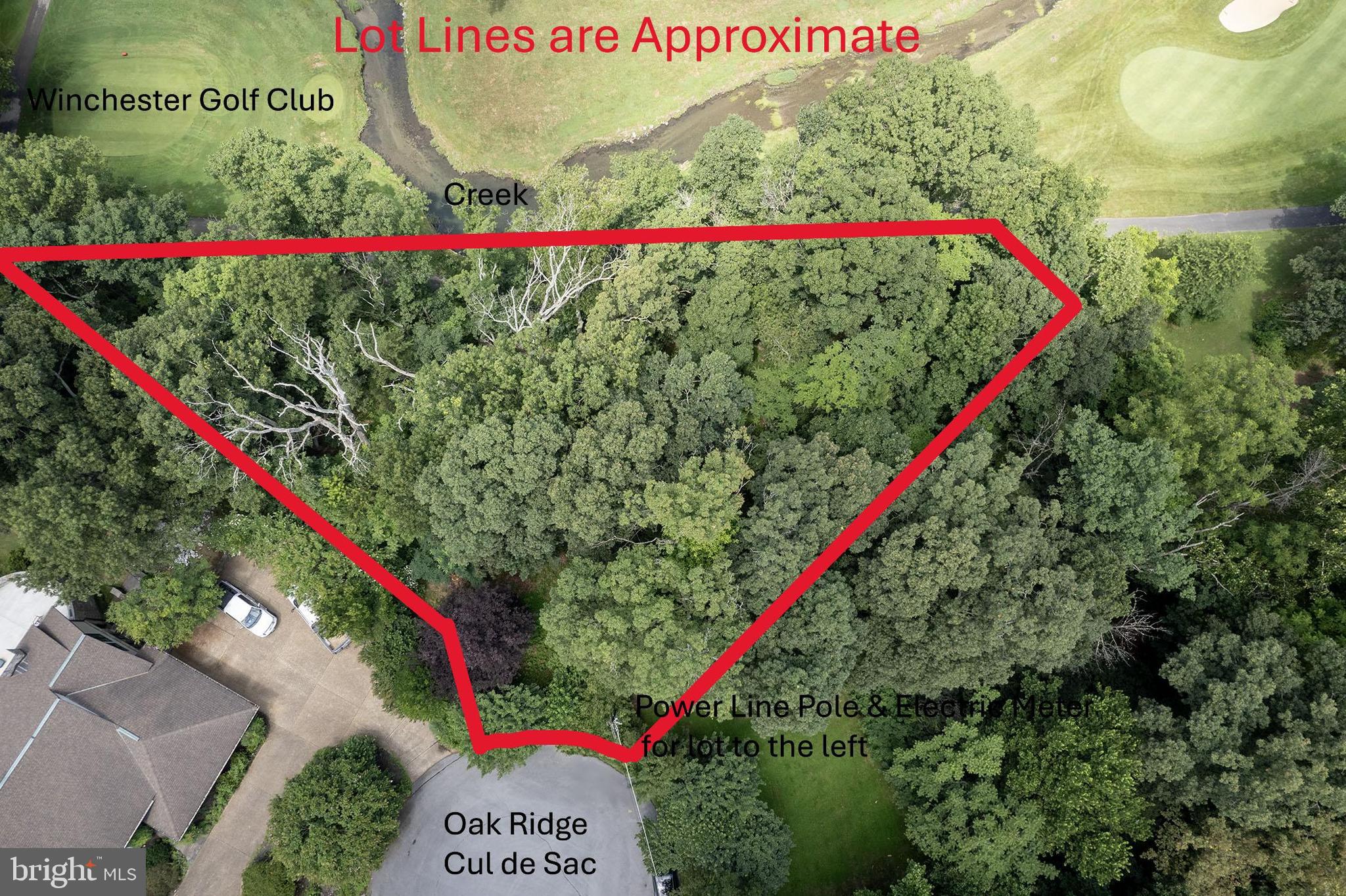 0 Oak Ridge Lane Winchester, VA 22602 - Photo 3 of 10 Lot lines are approximate