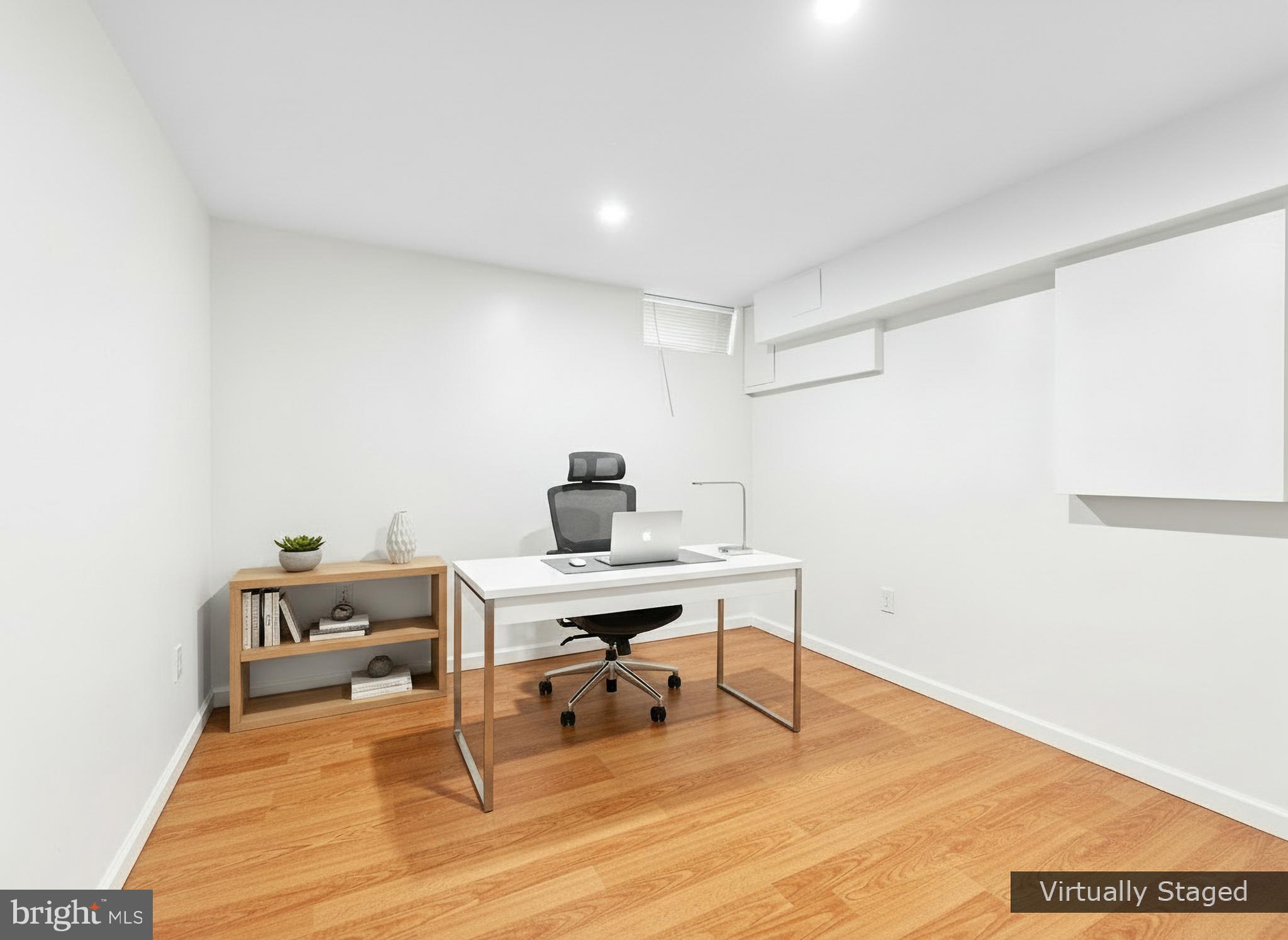 2408 Lillian Drive Silver Spring, MD 20902 - Photo 41 of 54 a workspace with furniture and wooden floor