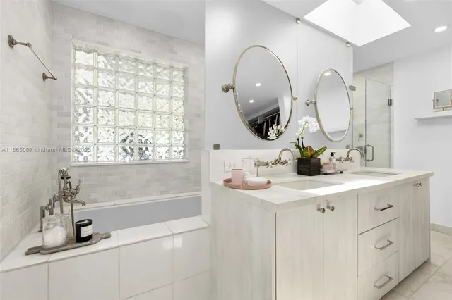 a view of outdoor space with seating