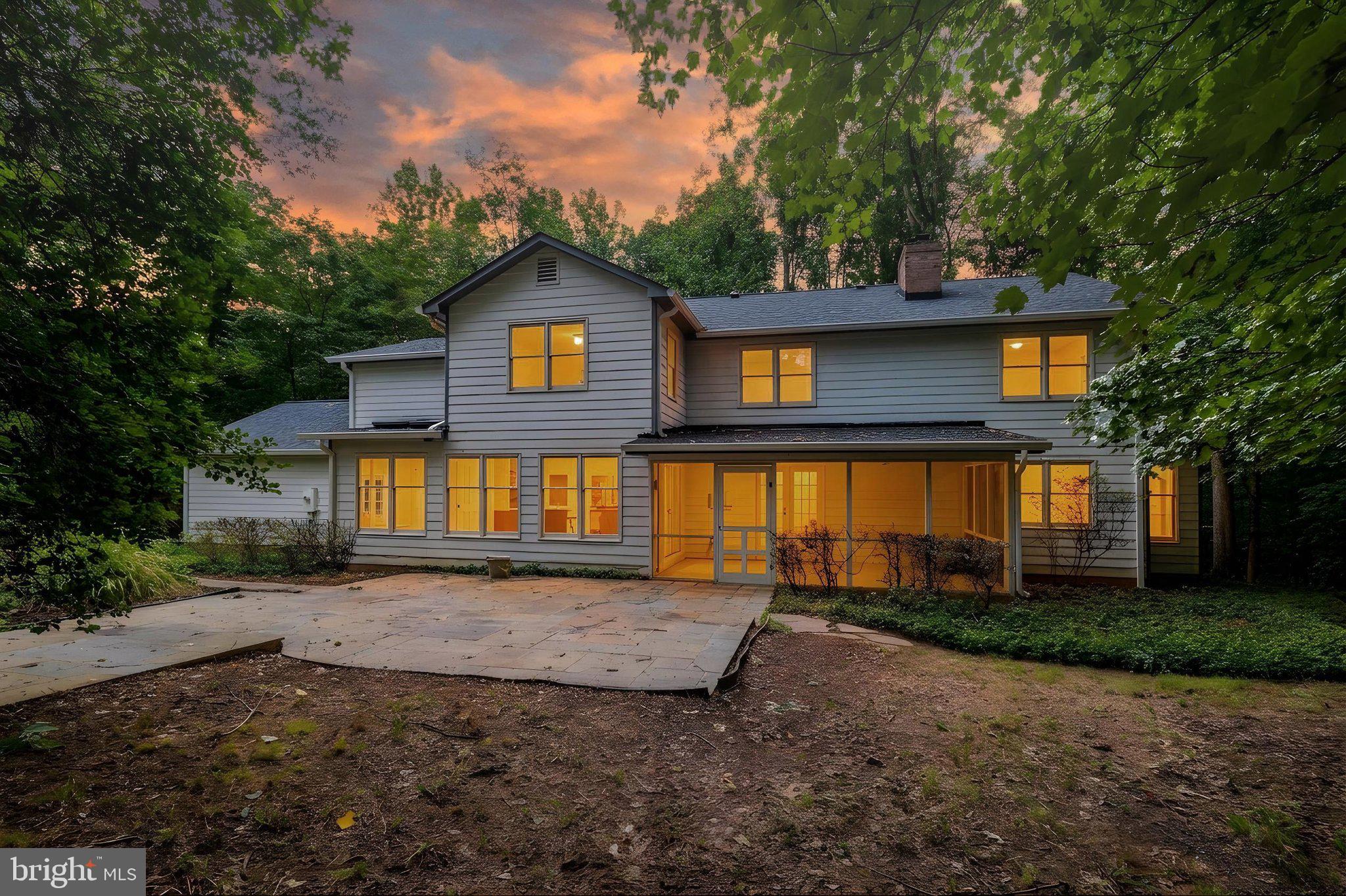 1132 Springvale Road Great Falls, VA 22066 - Photo 77 of 81 Charming home bathed in sunset glow.